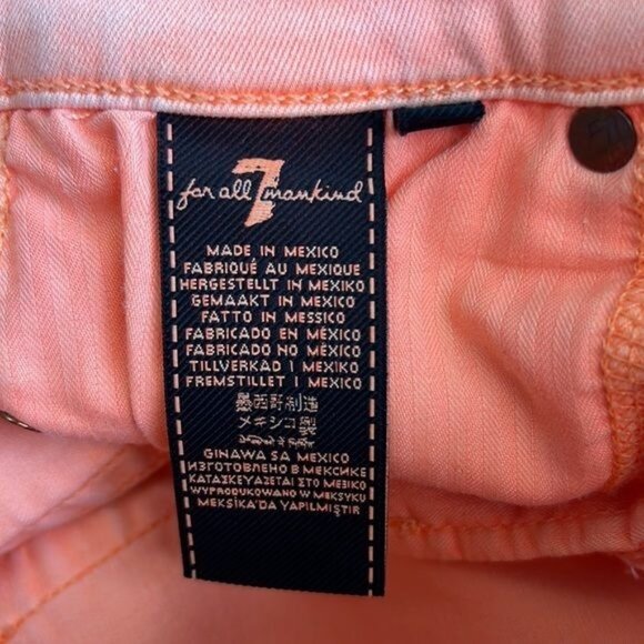 7 FOR ALL MANKIND High Waist Ankle Skinny Jeans - 25 - Picture 11 of 12